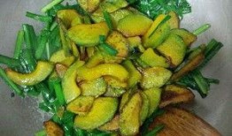 老方瓜炒着吃,传统美食的现代演绎