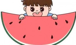 吃瓜注意姿势,轻松享受夏日清凉时光