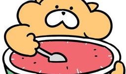 福娃吃瓜,福娃畅享夏日瓜果盛宴